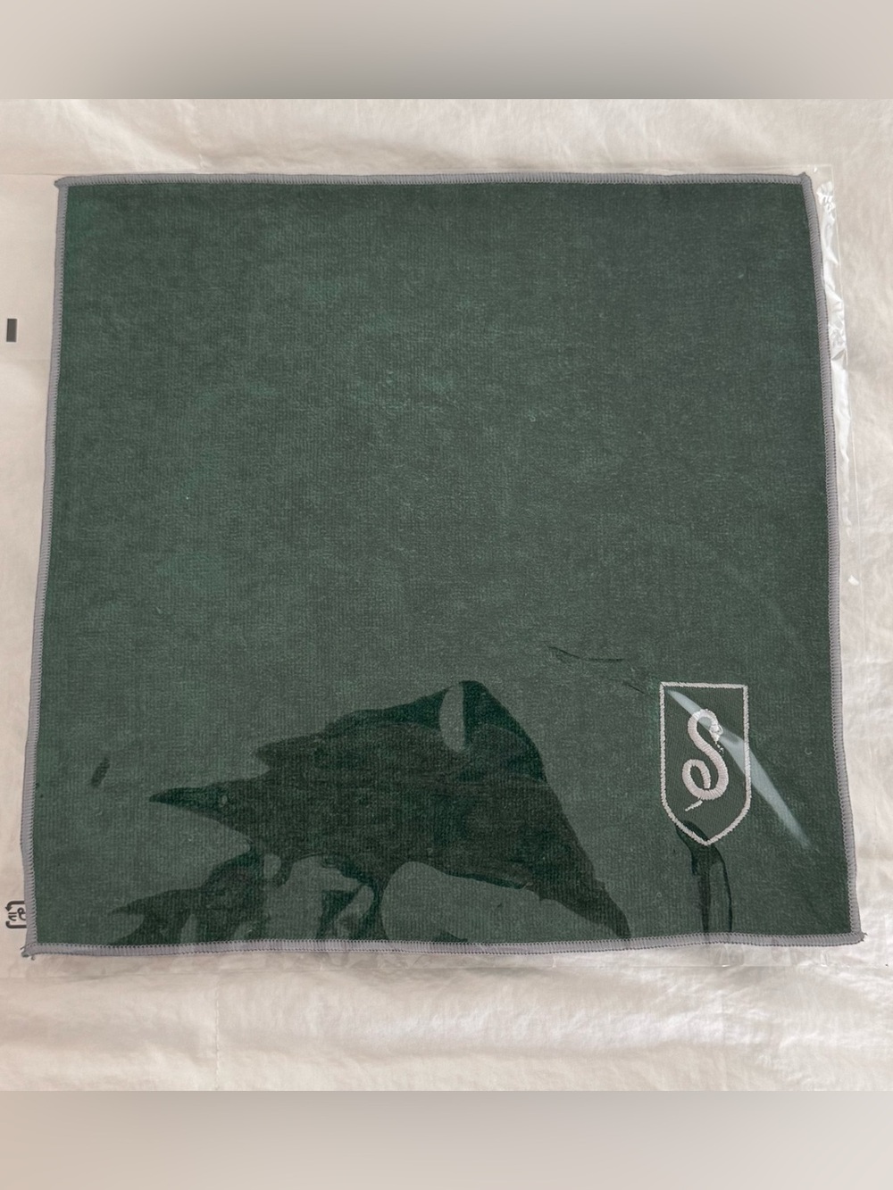 NEW Harry Potter and the Cursed Child Slytherin Face Towel